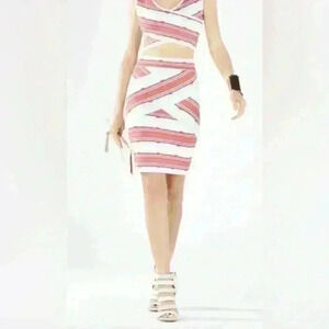 BCBG Max Azaria Pavel fitted bodycon skirt
